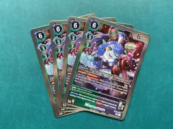 Mienumon EX10-017 Playset Sinister Order Digimon Card Game x4 - Image 1