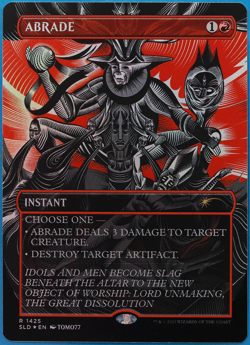 Abrade (Secret Lair Promo) FOIL MINT MTG MAGIC CARD (503219) ABUGames - Image 1