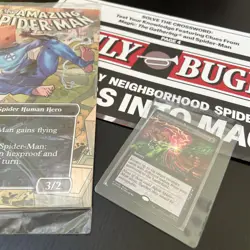 PAX West 2025 MTG Magic The Gathering Spider-Man Promo Comic & Sinister Six Card - Image 3