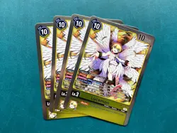 Lucemon EX10-013 Playset Sinister Order Digimon Card Game x4 - Image 1