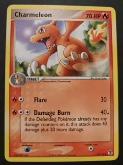 Pokemon TCG Charmeleon EX FireRed LeafGreen, Uncommon Card 31/112 LP - Image 1