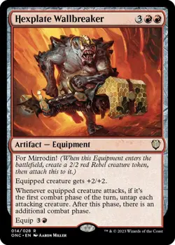 Hexplate Wallbreaker - MTG Magic the Gathering Card | NM Near Mint | 014/028 - Image 1