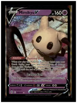 Pokemon Card TCG - Mimikyu V - 068/172 - Ultra Rare - Brilliant Stars - Image 1