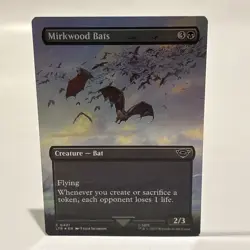 MTG - Mirkwood Bats (Borderless) 421 LP Universes Beyond: The Lord of the Rings - Image 1