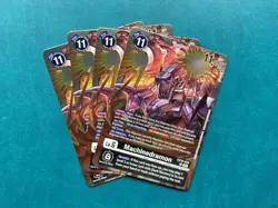 Machinedramon EX10-035 Playset Sinister Order Digimon Card Game x4 - Image 1