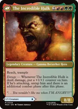 Bruce Banner | The Incredible Hulk [Marvel Super Heroes] MTG - Image 2