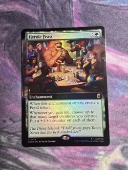 Heroic Feast (Extended Art) Marvel Super Heroes Foil - Image 1