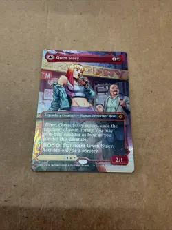 Gwen Stacy M 0202 Foil Spider Man Marvel Universe - MTG - Image 1