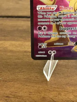 Pokemon Card 2016 Alakazam EX 117/124 Fates Collide Ultra Rare Full Art Holo - Image 3