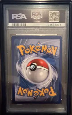 2010 POKEMON HEARTGOLD & SOULSILVER UNDAUNTED KYOGRE & GROUDON LEGEND-HOLO PSA 8 - Image 2
