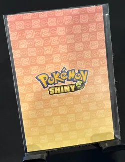 Rare Pokemon Shiny Full Art #190 Aipom Low Pop Cracked Ice Holo ⭐ - Image 2