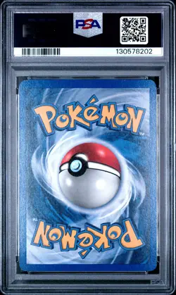 2002 POKEMON LEGENDARY COLLECTION #39 DARK WARTORTLE-REVERSE FOIL PSA 7 - Image 2