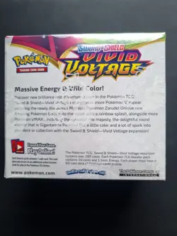 Pokemon TCG Sword And Shield Vivid Voltage Factory Sealed Booster Box X36 Packs - Image 2