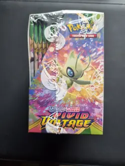 Pokemon TCG Sword And Shield Vivid Voltage Factory Sealed Booster Box X36 Packs - Image 3
