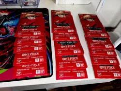 One Piece Card Game OP-13 Carrying on His Will Sleeved Booster Packs – Lot of 15 - Image 2