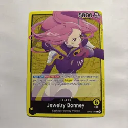 One Piece TCG Jewelry Bonney OP13-100 Carrying On His Will Regular NM English - Image 1
