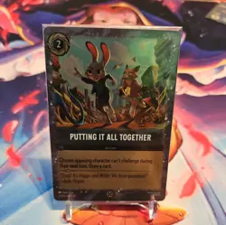Disney Lorcana Sealed “Putting It All Together” Zootropolis 2 (Movie Promo Card) - Image 1