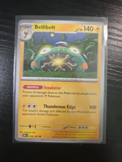 Pokemon TCG 2023 Bellibolt 78/197 Obsidian Flames Uncommon Card - Image 1
