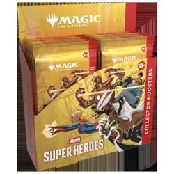 Magic The Gathering MTG: Marvel Super Heroes Collector Booster Box - Image 2