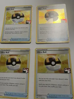 Ultra Ball Cosmic Holo Pokemon Card Prize Pack Series 3 Promo Play Set - Image 2