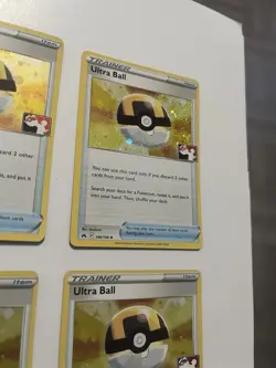 Ultra Ball Cosmic Holo Pokemon Card Prize Pack Series 3 Promo Play Set - Image 3