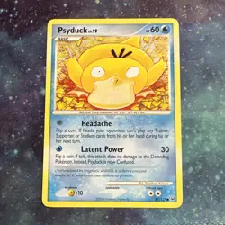 Pokemon Psyduck 87/127 Platinum Common Regular Basic 60 HP English 2009 Komiya - Image 1