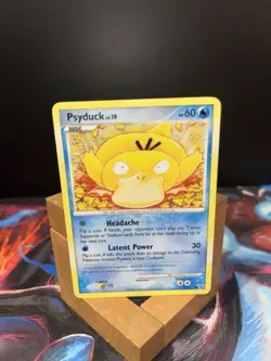 Pokemon TCG Psyduck Platinum 87/127 Regular Common Non-Holo Card - Image 1