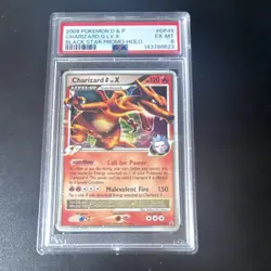 2009 Pokemon TCG Charizard G LV.X DP45 Black Star Promo Holo PSA 6 English - Image 1