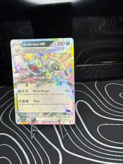 Umbreon ex 060/131 Prismatic Evolutions Double Rare Pokemon - Image 1