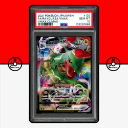 Pokemon PSA 10 Rayquaza VMAX 120/184 S8b VMAX Climax Japanese - Image 1