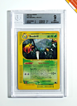 Pokemon BGS 9 Beedrill #19 Holo Skyridge 2003 Italiano - Image 1