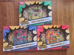 Pokemon Ascended Heroes Ex Box Set of 3 (Emboar Meganium FeraLigatr) Sealed New - Image 1