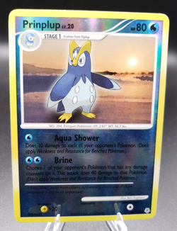 Pokemon TCG Prinplup 58/130- Diamond & Pearl Reverse Holo - Image 1