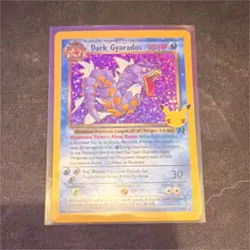 Pokemon TCG Dark Gyarados 8/82 Team Rocket Holo Rare Unlimited English 2000 - Image 1