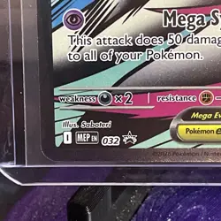 Pokemon TCG Mega Gardevoir Ex MEP 032 Black Star Promo NM / M - Image 5