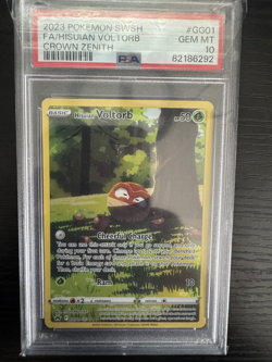 Pokemon TCG Hisuian Voltorb Crown Zenith: Galarian Gallery GG01/GG70 Holo... - Image 1