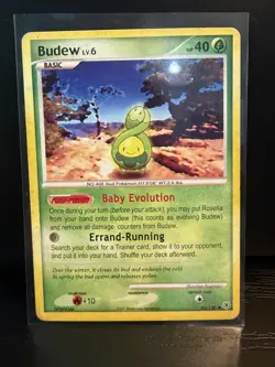 Budew 43/130 - Diamond and Pearl - HP Pokemon TCG - Image 1
