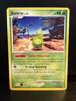 Budew 43/130 - Diamond and Pearl - HP Pokemon TCG - Image 2