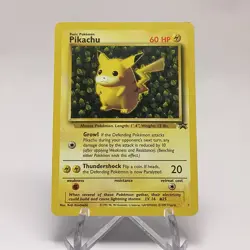 1999 Pokemon Pikachu #1 Black Star Promo - Image 1