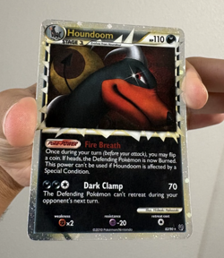 Pokemon Company Houndoom Prime 82/90 Undaunted Ultra Rare Holo English HP 110 - Image 2
