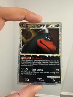 Pokemon Company Houndoom Prime 82/90 Undaunted Ultra Rare Holo English HP 110 - Image 3