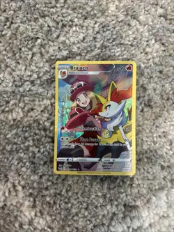 Braixen TG01/TG30 Ultra Rare Silver Tempest NM Pokemon TCG - Image 1