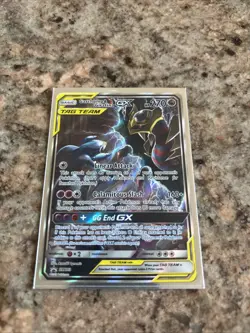 Pokemon Garchomp & Giratina GX SM193 Holo Promo Card Sun and Moon Tag Team - Image 1