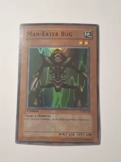 Man-Eater Bug LOB-108 Super Rare 1st Edition Yugioh YU-GI-OH - Image 1