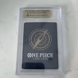 Bandai One Piece Card Game Trafalgar Law OP01-119 SP Alt Art Foil BGS 10 - Image 2