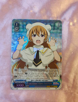 WeiB (Weiss) Schwarz Card Love Live SIF Miracle Live 2 Land of Dreams Kanata SR - Image 1