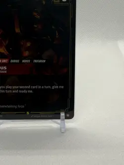 Darius Trifarian 027a/298 - Origins (OGN) Showcase Holo Riftbound: LoL Card Game - Image 3