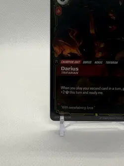 Darius Trifarian 027a/298 - Origins (OGN) Showcase Holo Riftbound: LoL Card Game - Image 4