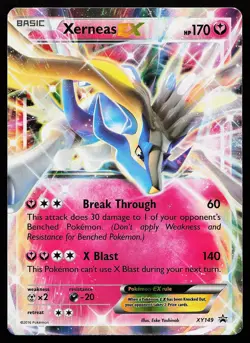 Xerneas EX (Shiny) XY149 Holo XY Promo Pokemon Card - Image 1