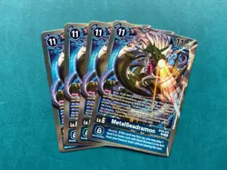 MetalSeadramon EX10-012 Playset Sinister Order Digimon Card Game x4 - Image 1
